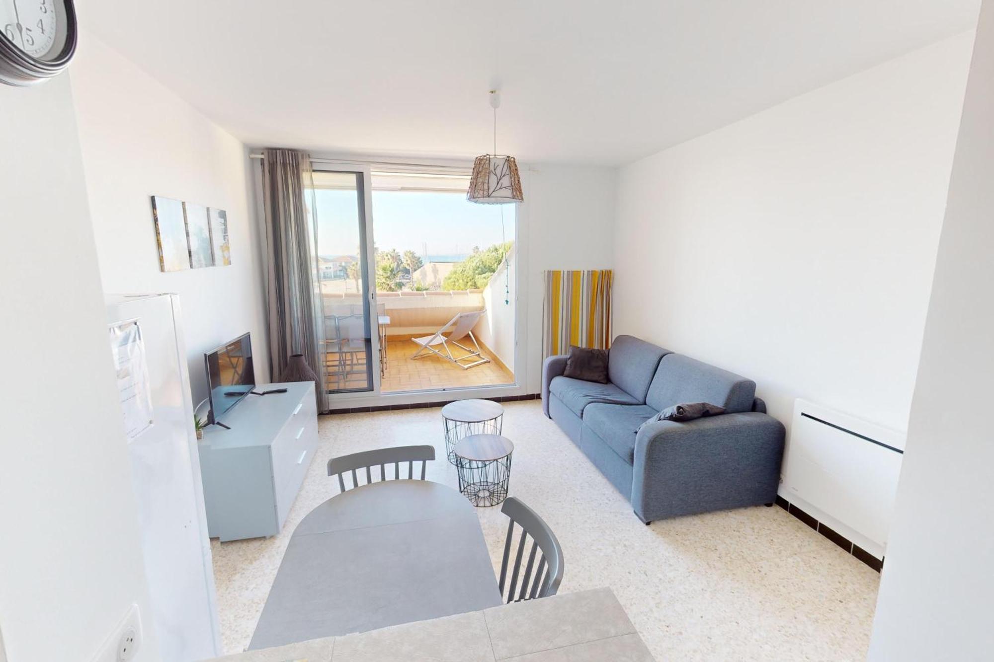 Appartement T2 Vue Plage Meze Proche Sete Екстериор снимка