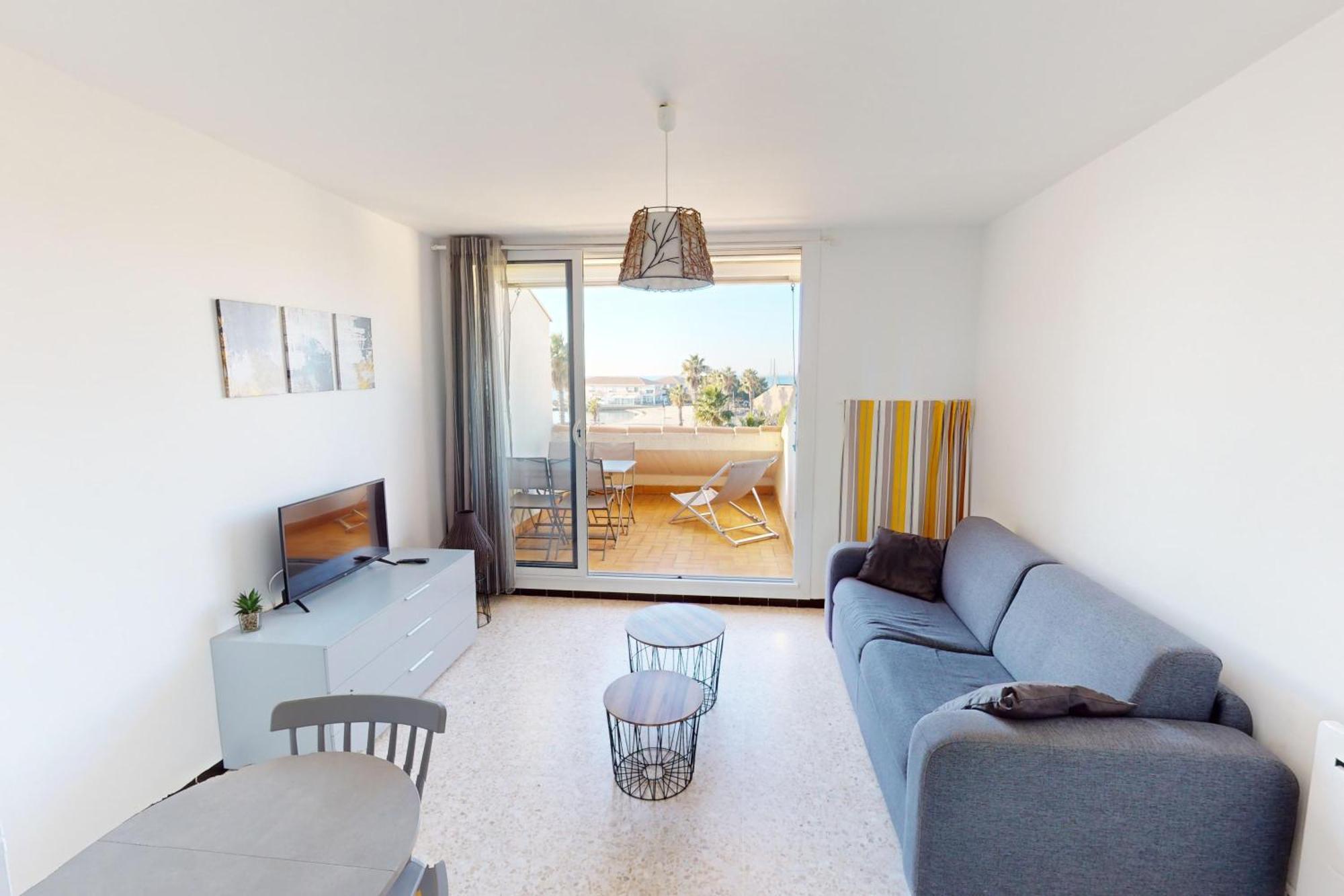 Appartement T2 Vue Plage Meze Proche Sete Екстериор снимка